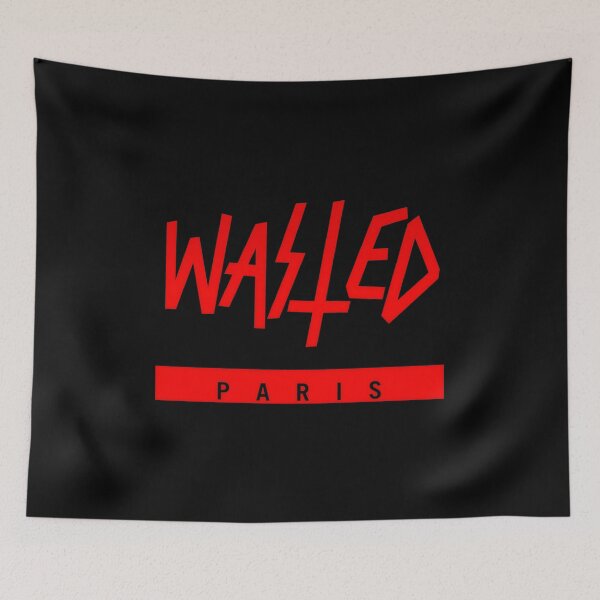 Item preview, Wasted Paris Streetwear Red Logo Urban Aesthetic Art designed and sold by mantangalih47.