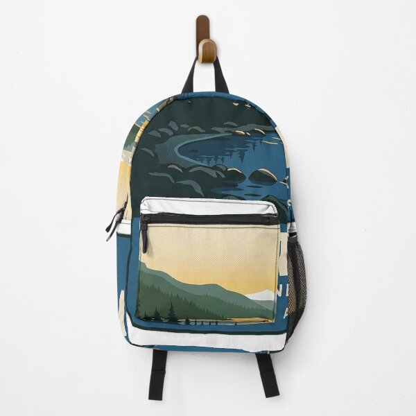 Item preview, Naknek Lake Katmai National Park Golden Hour Sticker designed and sold by DetourDgn.