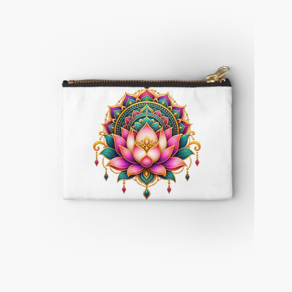 Aperçu de l'œuvre Design spirituel élégant de mandala de lotus créée et vendue par Design Sounds Studio.