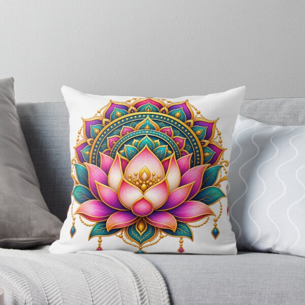 Item preview, Elegant Lotus Mandala Spiritual Design designed and sold by Design Sounds Studio.