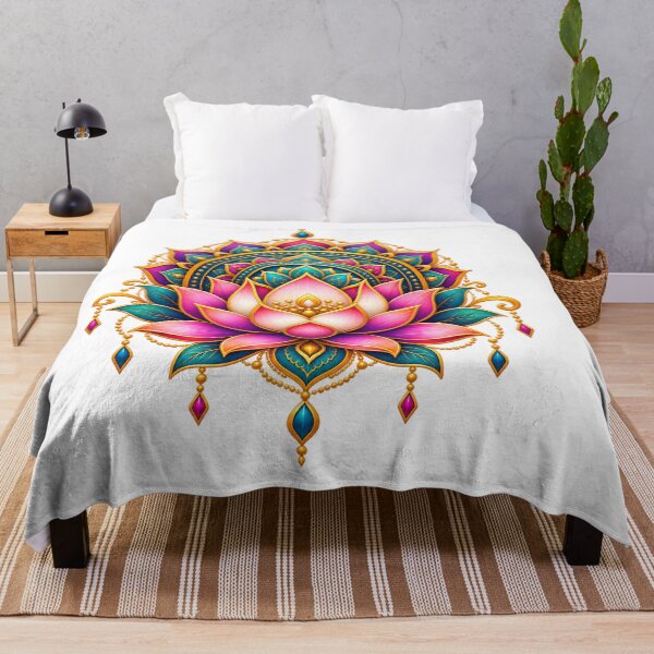 Item preview, Elegant Lotus Mandala Spiritual Design designed and sold by Design Sounds Studio.