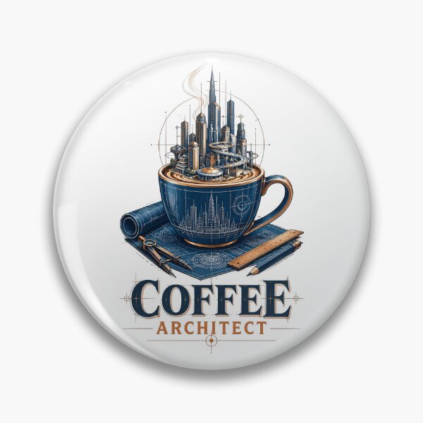 Item preview, Coffee Architect Blueprint City designed and sold by Sovereign Supply Co..