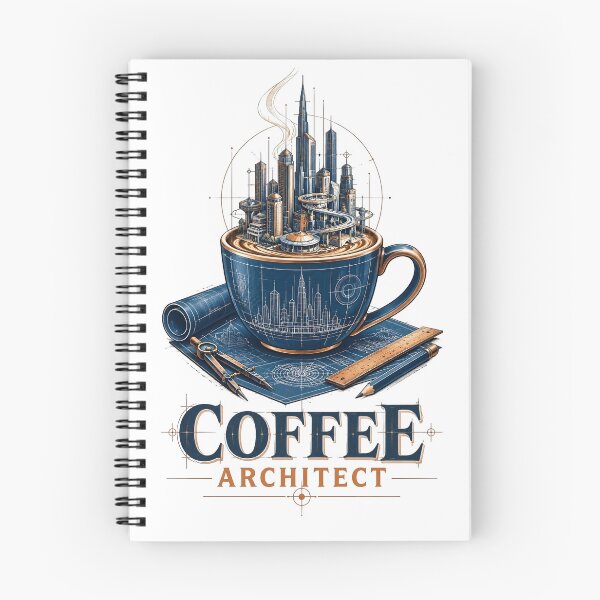 Item preview, Coffee Architect Blueprint City designed and sold by Sovereign Supply Co..