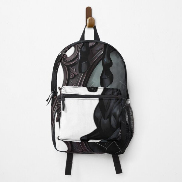 Item preview, Gothic Black Stallion Foal Obsidian Scrying Mirror designed and sold by IllumeInk.