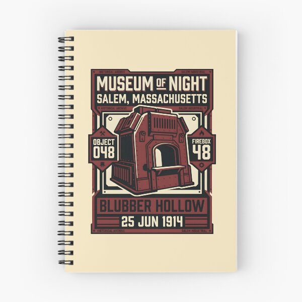 Item preview, Industrial History Salem Massachusetts Firebox Archive Graphic designed and sold by SplashTastic.