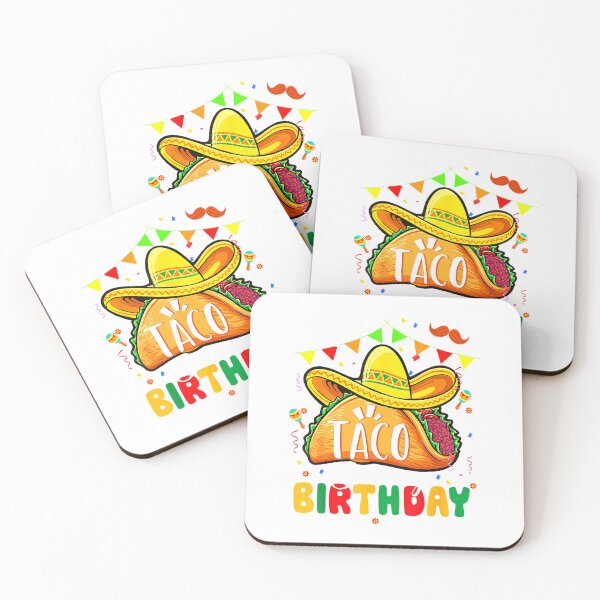 Item preview, Taco About My Birthday Funny Cinco De Mayo Mexican T-Shirt designed and sold by gidget-gadget.