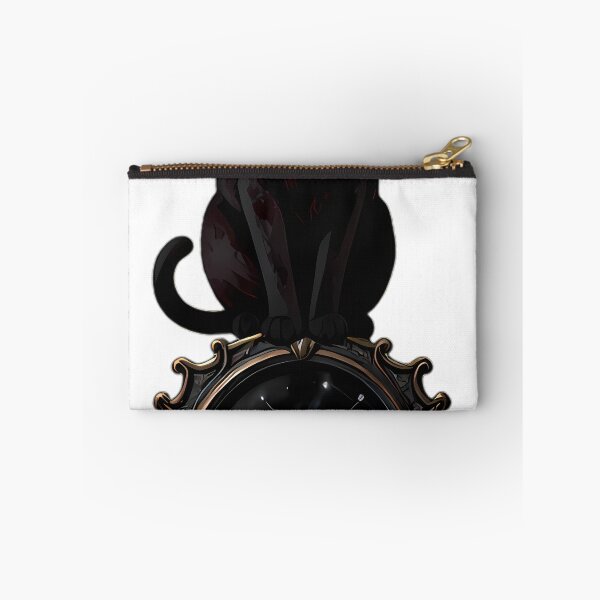 Item preview, Gothic Egyptian Mau Cat Baroque Gold Scrying Mirror designed and sold by IllumeInk.