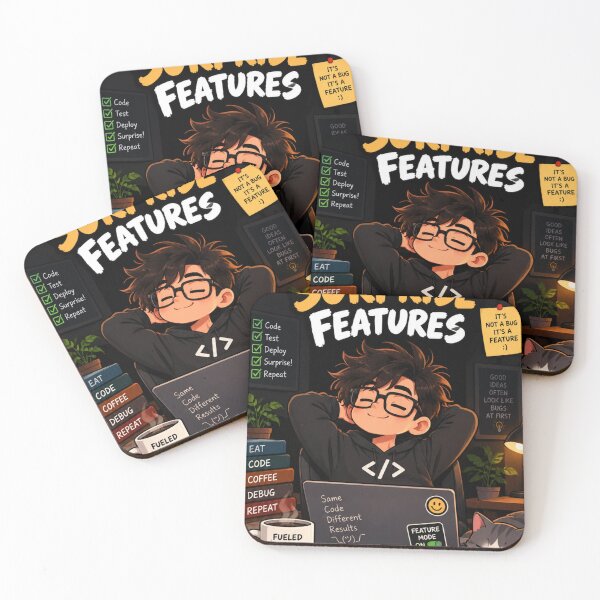 Item preview, No Bugs Just Surprise Features designed and sold by Debnath-style.