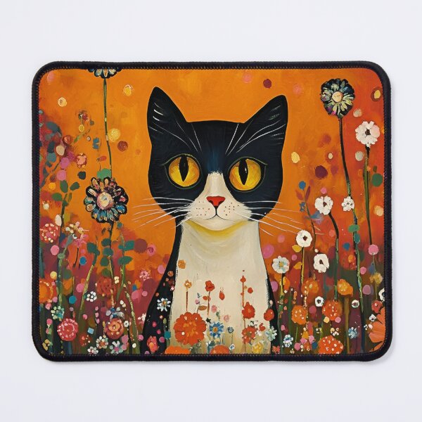 Item preview, Gustav Klimt Flower Garden Vivid Seamless Flowers Vintage Floral Patterns Digital Art Illustration designed and sold by Matt_Smith.