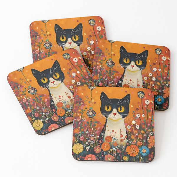 Item preview, Gustav Klimt Flower Garden Vivid Seamless Flowers Vintage Floral Patterns Digital Art Illustration designed and sold by Matt_Smith.