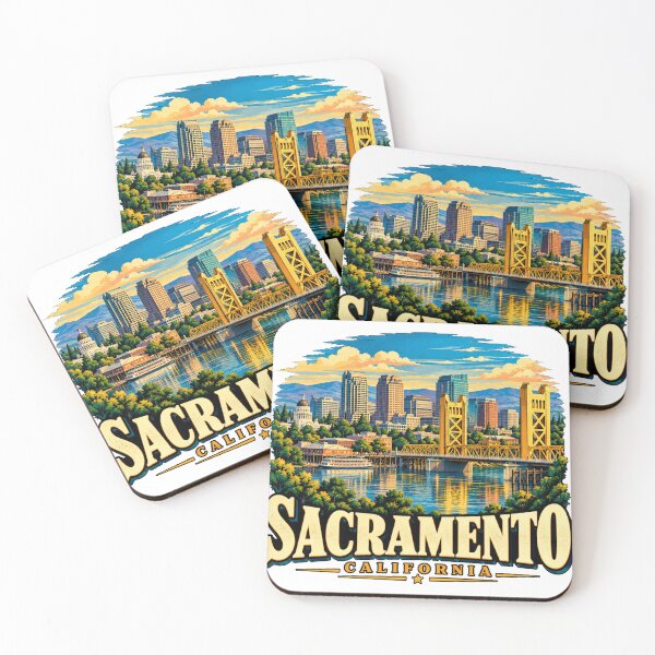 Item preview, Vintage Sacramento California Travel Souvenir Landmark Gift designed and sold by MichaeIRellov.