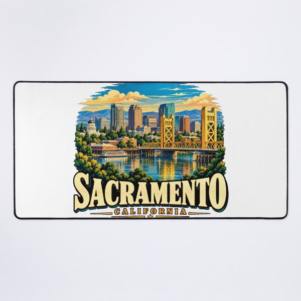Item preview, Vintage Sacramento California Travel Souvenir Landmark Gift designed and sold by MichaeIRellov.