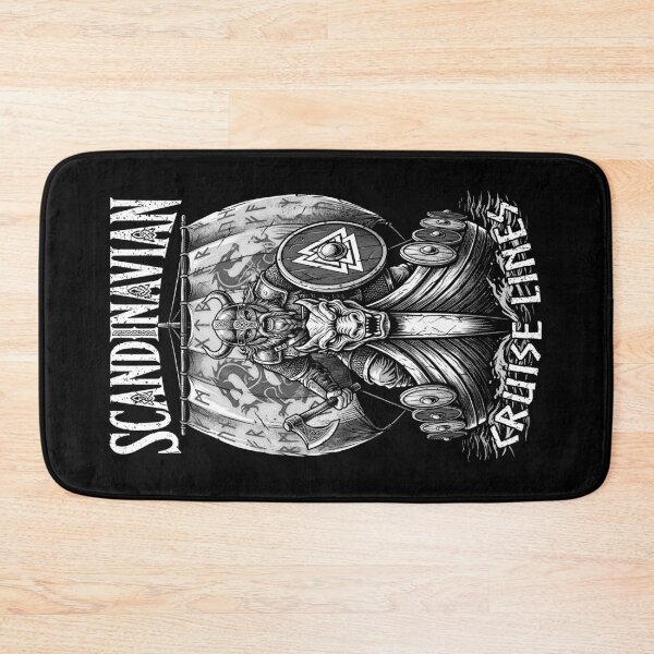Item preview, Viking Ship Scandinavian Cruise Lines Funny Norse Longship designed and sold by GrandeDuc.