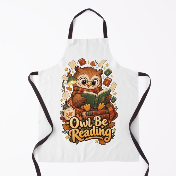 Item preview, Owl Be Reading – Cute Book Lover Owl Cartoon designed and sold by Isliath.
