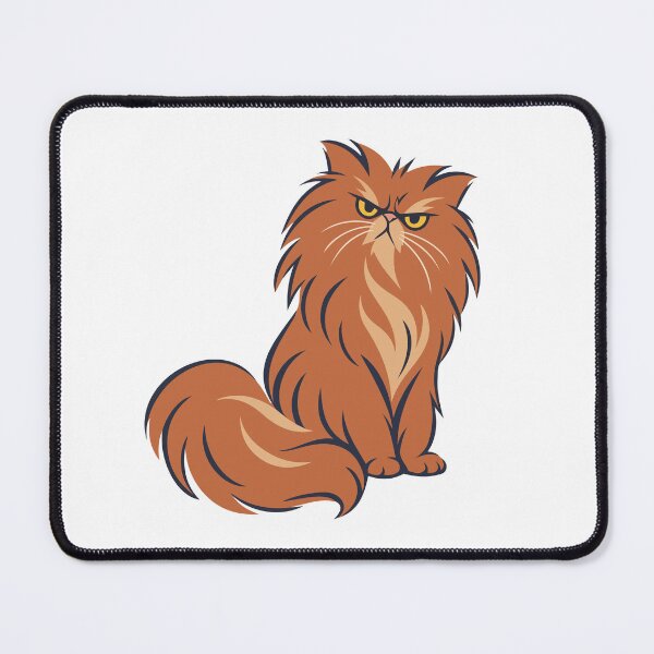 Item preview, Grumpy Orange Cat Hermione's Crookshanks designed and sold by pixiedustpaint.