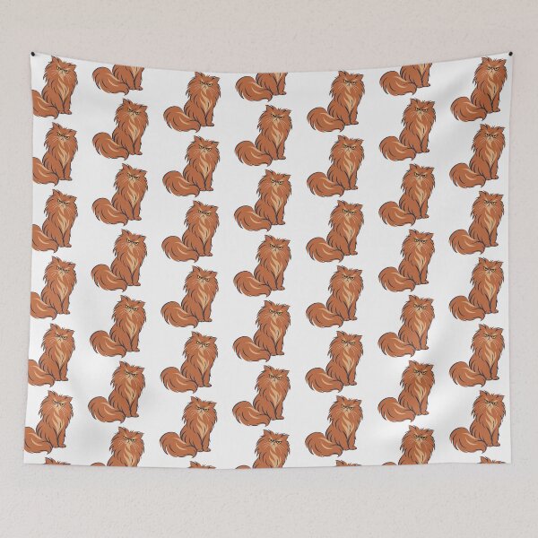 Item preview, Grumpy Orange Cat Hermione's Crookshanks designed and sold by pixiedustpaint.