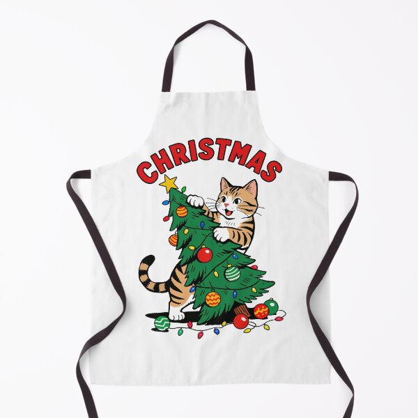 Item preview, Meow-y Christmas: Cat vs. Tree designed and sold by SugarCore.
