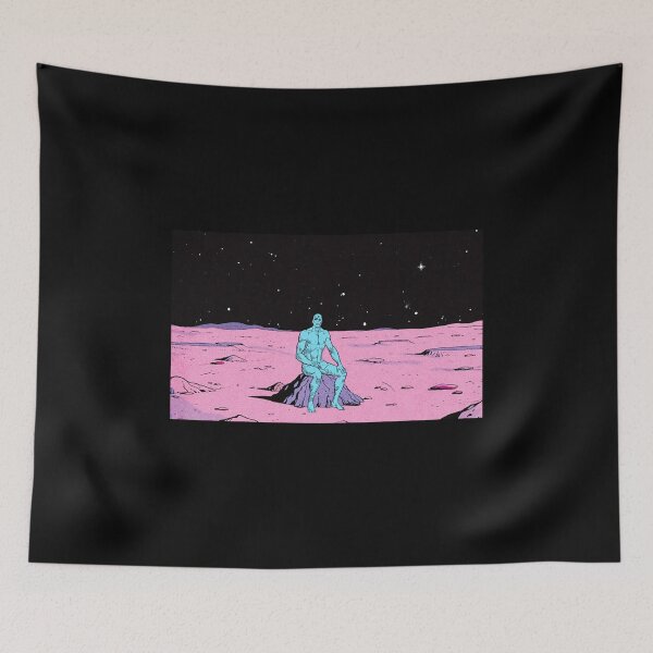 Item preview, Dr Manhattan Mars Watchmen Comic Book Space Art designed and sold by mantangalih47.