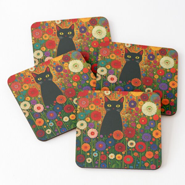 Item preview, Gustav Klimt Flower Garden Vivid Seamless Flowers Vintage Floral Patterns Digital Art Illustration designed and sold by Matt_Smith.