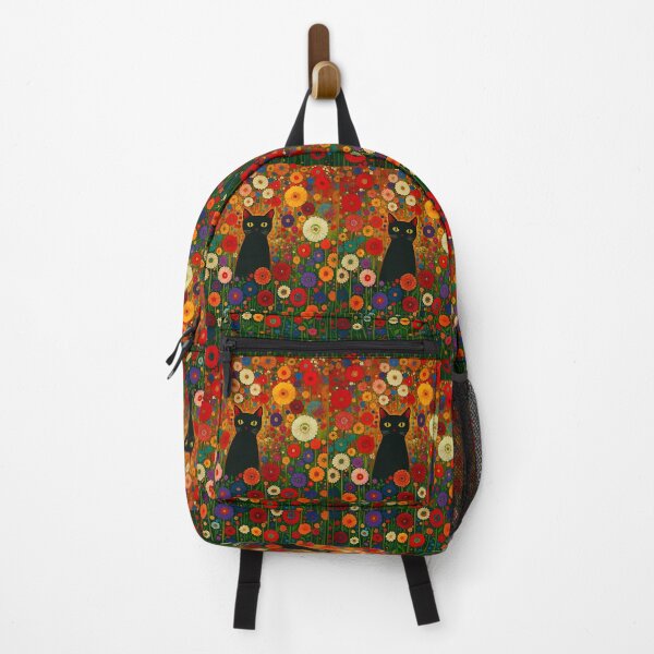 Item preview, Gustav Klimt Flower Garden Vivid Seamless Flowers Vintage Floral Patterns Digital Art Illustration designed and sold by Matt_Smith.