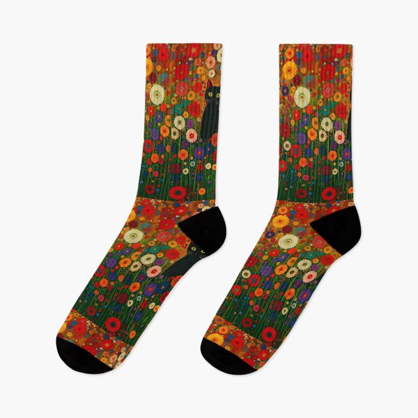 Item preview, Gustav Klimt Flower Garden Vivid Seamless Flowers Vintage Floral Patterns Digital Art Illustration designed and sold by Matt_Smith.