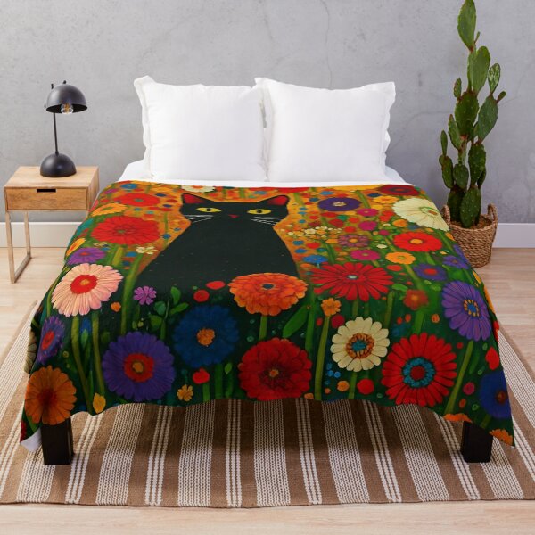 Item preview, Gustav Klimt Flower Garden Vivid Seamless Flowers Vintage Floral Patterns Digital Art Illustration designed and sold by Matt_Smith.