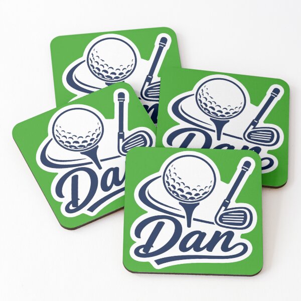 Item preview, Dan golf name Art designed and sold by The Digital Compass.