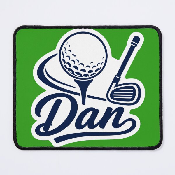 Item preview, Dan golf name Art designed and sold by The Digital Compass.