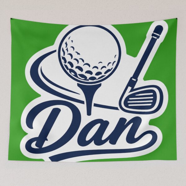 Item preview, Dan golf name Art designed and sold by The Digital Compass.