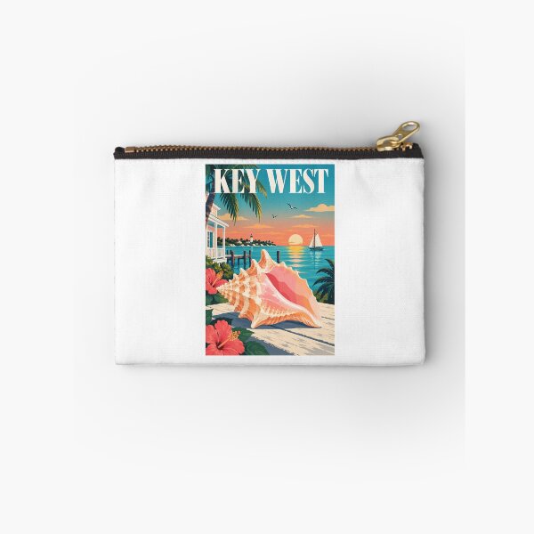 Item preview, Key West Conch Shell Sunset Poster designed and sold by Beyond Destinations.