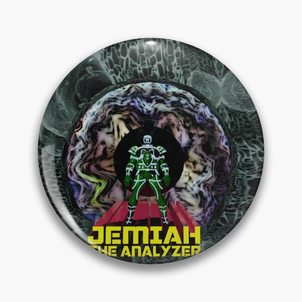 Item preview, Jemiah The Analyzer - Intriguing Abstract Character Illustration designed and sold by Ricardo-s1.