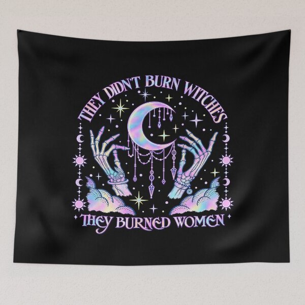 Item preview, They Didn't Burn Witches They Burned Women Feminist Witch designed and sold by daystaffin.
