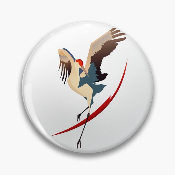 Item preview, Stylistically posed crane bird designed and sold by Indesignz.