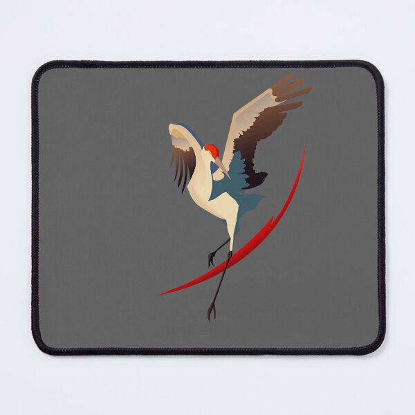 Item preview, Stylistically posed crane bird designed and sold by Indesignz.