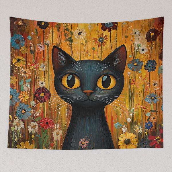 Item preview, Gustav Klimt Flower Garden Vivid Seamless Flowers Vintage Floral Patterns Digital Art Illustration designed and sold by Matt_Smith.