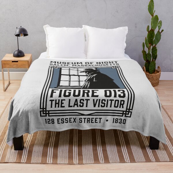 Item preview, Salem Massachusetts The Last Visitor Vintage Gothic Graphic designed and sold by SplashTastic.