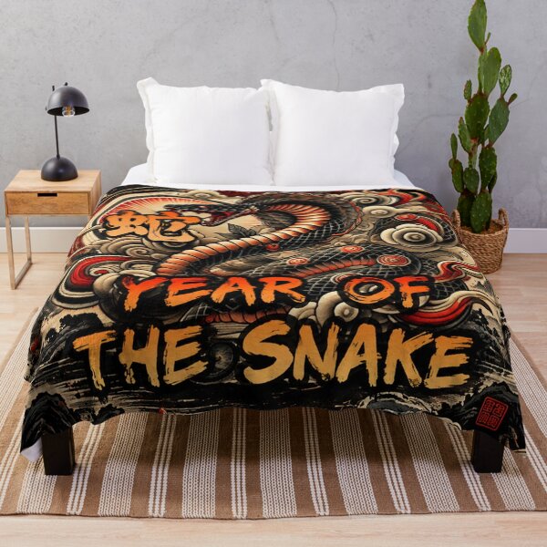 Item preview, Year of the Snake Chinese Zodiac Serpent designed and sold by Fei Long Design Hub.