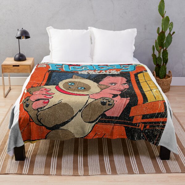 Item preview, Aesthetic Fleabag Vintage Comic Style – Retro Pop Art Cat Lover TV Series designed and sold by granadehans.