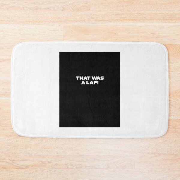Item preview, That Was a Lap Gas French Grand Prix Racing Radio Voice Design designed and sold by NFTSeller.