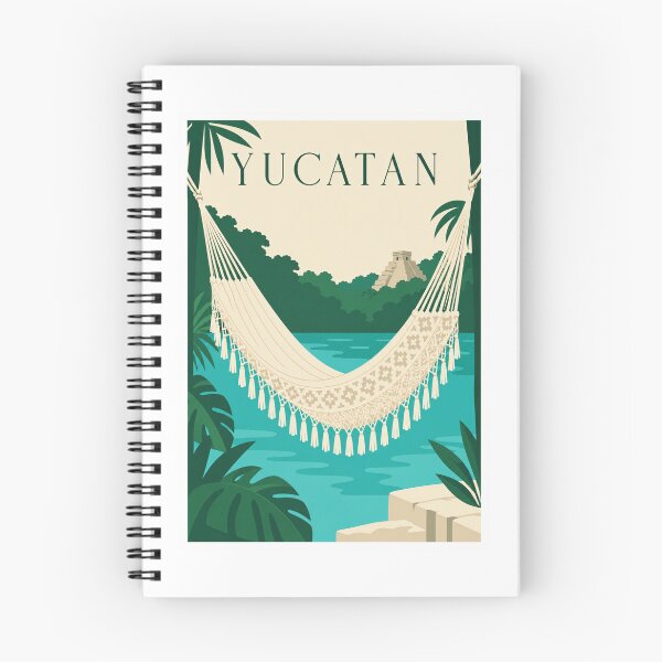 Item preview, Yucatan Hammock Tropical Travel Poster designed and sold by Beyond Destinations.