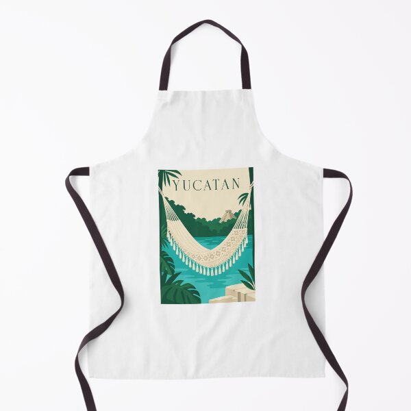 Item preview, Yucatan Hammock Tropical Travel Poster designed and sold by Beyond Destinations.