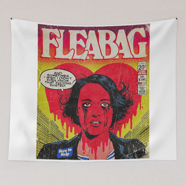 Item preview, Fleabag Retro Comic – Dark Comedy Vintage Pop Art TV Series designed and sold by granadehans.