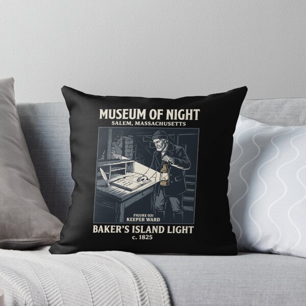 Item preview, Nautical History Lighthouse Keeper Salem Massachusetts Graphic designed and sold by SplashTastic.