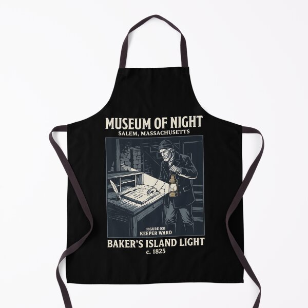 Item preview, Nautical History Lighthouse Keeper Salem Massachusetts Graphic designed and sold by SplashTastic.