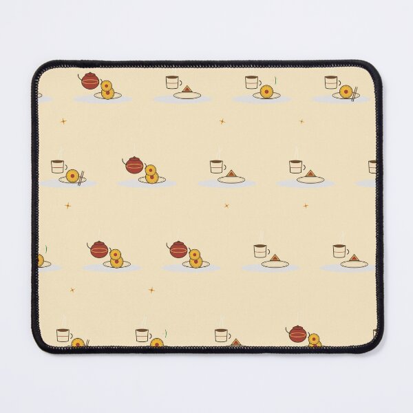 Item preview, Reunion Tea Vignettes Mid-Autumn Festival Cozy Pattern designed and sold by KungPowUnicorn.