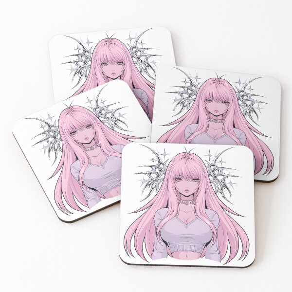 Item preview, Pink Anime Girl designed and sold by NovaBlossomCo.