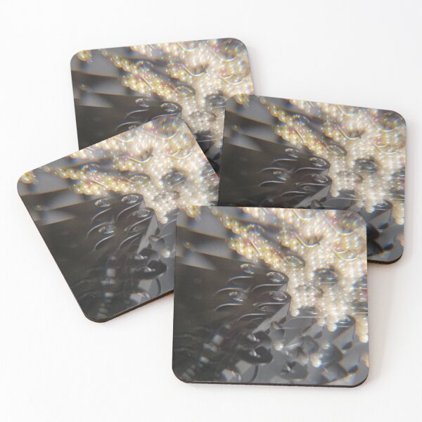 Item preview, Golden Resonance: Crystalline Waves - Refracted Light Optical Art designed and sold by ElionSolis.