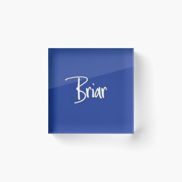 Item preview, BRIAR personalized type design designed and sold by CharlottePlaceArt.