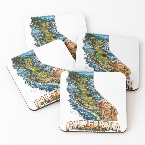 Item preview, Vintage California Travel Souvenir Landmark Gift designed and sold by MichaeIRellov.