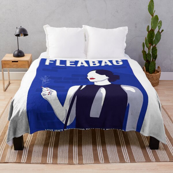 Item preview, Fleabag Smoking Retro Pop Art – Dark Feminist TV Series Inspired designed and sold by granadehans.